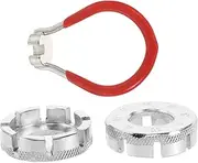 NAMOARLY 3pcs Bicycle Accessories Tires Bike Spoke Adjuster Adjustable Wrench Oil Wrench Tool Claw Spoke Tension Meter Spoke Repair Tool Spokes Plastic Silver