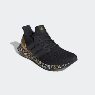 現貨 iShoes正品 Adidas UltraBOOST 男鞋 黑 金 麻將 自摸 透氣 網布 慢跑鞋 FZ3888