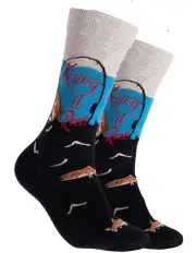 [Mitch Dowd] Keeping It Reel Cotton Crew Socks in Navy