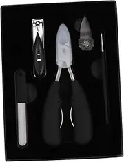 HONMEET Home Nail Care Kit Nail Pliers Set for Manicure and Pedicure Easy to Clean