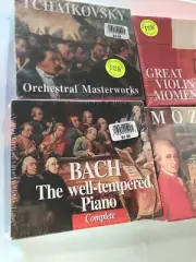 CHRISTIANE JACCOTTET Bach Well-tempered Piano 4cd Set+Beethoven Mozart More 6Lot