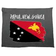 Papua New Guinea Country Flag Nationality - Gym Sports Towel