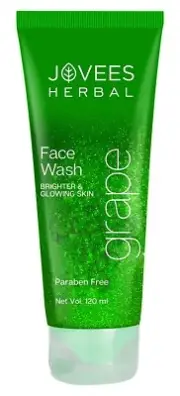 Jovees Herbal Grape Face Wash With Grape Seed & Orange Peel Extracts 120 ml fs