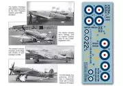British Prototypes. Prototypes, Hurricane, Tempest etc. 1/72nd scale. V72104