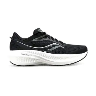 Saucony W Triumph 21 女鞋 黑白色 透氣 競速 緩震 路跑 運動 休閒 慢跑鞋 S10882-10