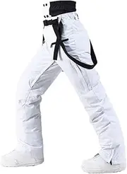 [HEYDHSDC] Man Women Overalls Costumes Outdoor Sport Snow Bib Trousers Warm Ski Pants