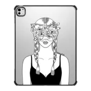 iPad Pro 13-inch (M4) iPad Impact Case Fake Happiness