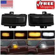 For 2017-2022 Ford F-Series Super Duty Switchback Side LED Mirror Marker Lamp (for: Ford)