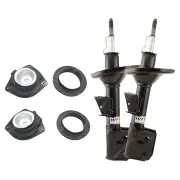 Front Shock Absorbers & Strut Mount Bearing Kit for Nissan Tiida C11 1.8 06-13
