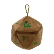 Feywild Copper and Green D20 Dice Bag for Dungeons & Dragons