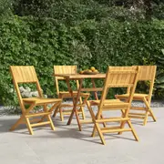 Folding Garden Chairs 4 pcs 47x61x90 cm Solid Wood Teak vidaXL