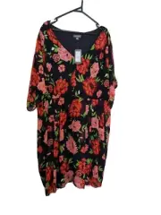 Autograph Floral Dress Size 22 New With Tags , RRP $89
