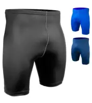 Aero Tech BIG Men's USA Classic UNPADDED Spandex Compression Exercise Shorts