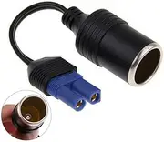 EC-5 Clip-On Cigarette Lighter Socket Adaptor For 12V Car Emergency Jump Starter (1PCS)
