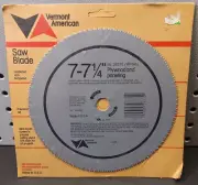 Vermont American USA 7 7-1/4 Thin Rim Plywood Circular Saw Blade #26370