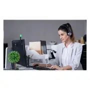 Yealink WH62 MS Mono DECT Wireless Headset with Base Station