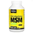 JARROW FORMULAS MSM 1000mg (Methyl-Sulfonyl-Methane Sulfur) 200 Vegetarian Capsu