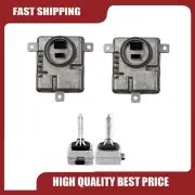 2x Xenon HID Headlight Ballast Module 8K0.941.597C & D3S Bulb New For Audi VW (for: Audi)