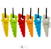 Autism Toy Saw Fidget Sensory Chew Necklace ADHD ADD