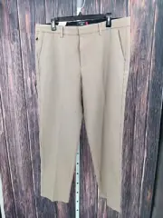 Dockers Men's Comfort Knit Pant 36"×30" Beige Smart 360 Straight Fit 3-AA7