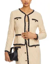 Misook Textural Knit Jacket