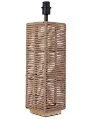 [Oriel Lighting] Halyard Rope Table Lamp Base Natural