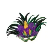 Masquerade Mask Women Men Elegant Costume Prop for Show Halloween Mardi Gras