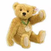 Steiff NEW blond bear 663437 2012 Bear of the Year w/ gold plated medallion $249