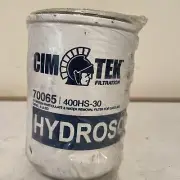 GENUINE CIM-TEK 70065 FUEL FILTER 400H-30 NEW OEM HYDROSORB