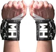 Weightlifting House Wrist Wraps, Straps for Weightlifting Men and Women Gym Wrist Support with Thumb Loop Strength for Olympic Weight Lifting…