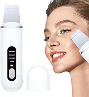 Ultrasonic Skin Scrubber, Scalp and Face Scrubber Spatula, Facial Pore Cleaner and Blackhead Remover, Beauty Instrument for Deep Cleansing, Effective Skin Tool