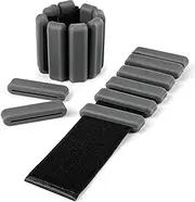 Aateey Wrist and Ankle Weights，Pilates Equipment for Women，Hand or Arm Weights for Women, Set of 2 1lb Each for Home Gym, Adjustable Ankle or Leg Bangles, Weighted Bracelet