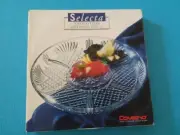 SELECTA ANTIPASTAIERA GLASS DISH COVETRO FINE ITALIAN GLASSWARE