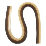 120pcs Quilling Strips Paper 5mm 21" Origami Paper Gradient Brown