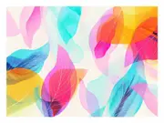 Abstract Leaves Canvas Print
