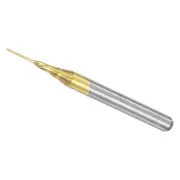 3.175mm Shank 0.5mm Diameter Ti-Coated Carbide Corn End Mill CNC Router Bit
