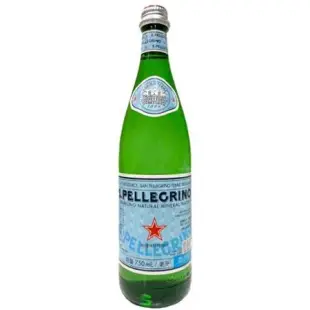 【S.Pellegrino聖沛黎洛】天然氣泡礦泉水750mlx12瓶x2箱