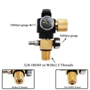HPA Tank Pin Valve Regulator 0-5000psi 0~2800psi 3000psi Input Pressure