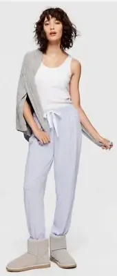 PETER ALEXANDER Dusty Blue Pj Pants --- RRP$79.95 - SIZE SMALL NEW WITH TAGS!