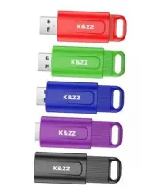 32 GB Flash Drive 5 Pack USB Flash Drives 32GB 32GB 3.0 Multicolored (5 Pack)