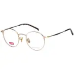 【LEVIS】LEVIS 光學眼鏡(金色LV7008F)
