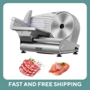 VEVOR Meat Slicer, 180W Electric Deli Bread Slicer, 7.5" Stainless Steel Blade