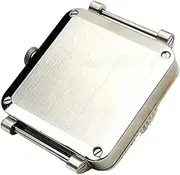 1pcs NH36 Square Case SKX007 Sapphire Glass Sealed Waterproof Back Cover Fits NH35 NH36 Automatic Movement Watch Cases