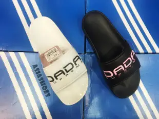 帝安諾-DADA SUPREME 拖鞋 運動 基本款 女鞋 白黑 FWS093