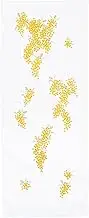 Musumi 60053-154 Gauze Tenugui Hand Towel, 34.6 inches (88 cm), Mimosa Yellow, Made in Japan