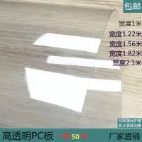 在飛比找樂天市場購物網優惠-熱銷 pc陽光板全透明采光板耐力板透明板塑料雨棚屋頂陽光房陽