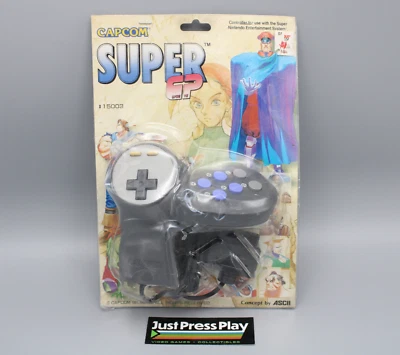 Ascii Super Capcom Soldier Pad Super CP Super Nintendo SNES Controller NIP