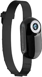 Cat Camera Collar with 8Gb Ry Card Wirel Small Sports Cam with Video Record 1080P High-Clear Body Camera for Pets Indoors/S Black B Black B