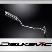 YAMAHA XT225 SEROW 1986-2007 200MM ROUND CARBON FULL EXHAUST SYSTEM