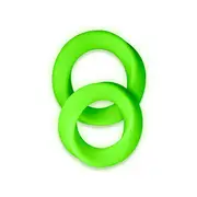 Ouch! Glow In The Dark Cock Ring 2-Piece Set
